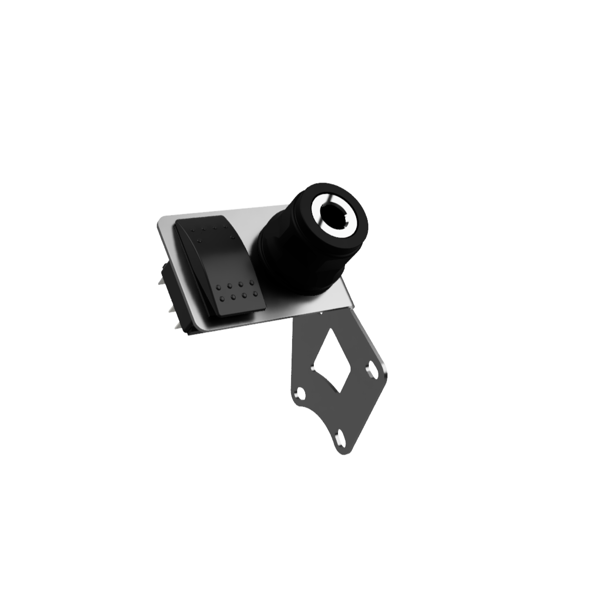 2009-2013 Toyota Prado 150 Series Air/ Switch Outlet Kit