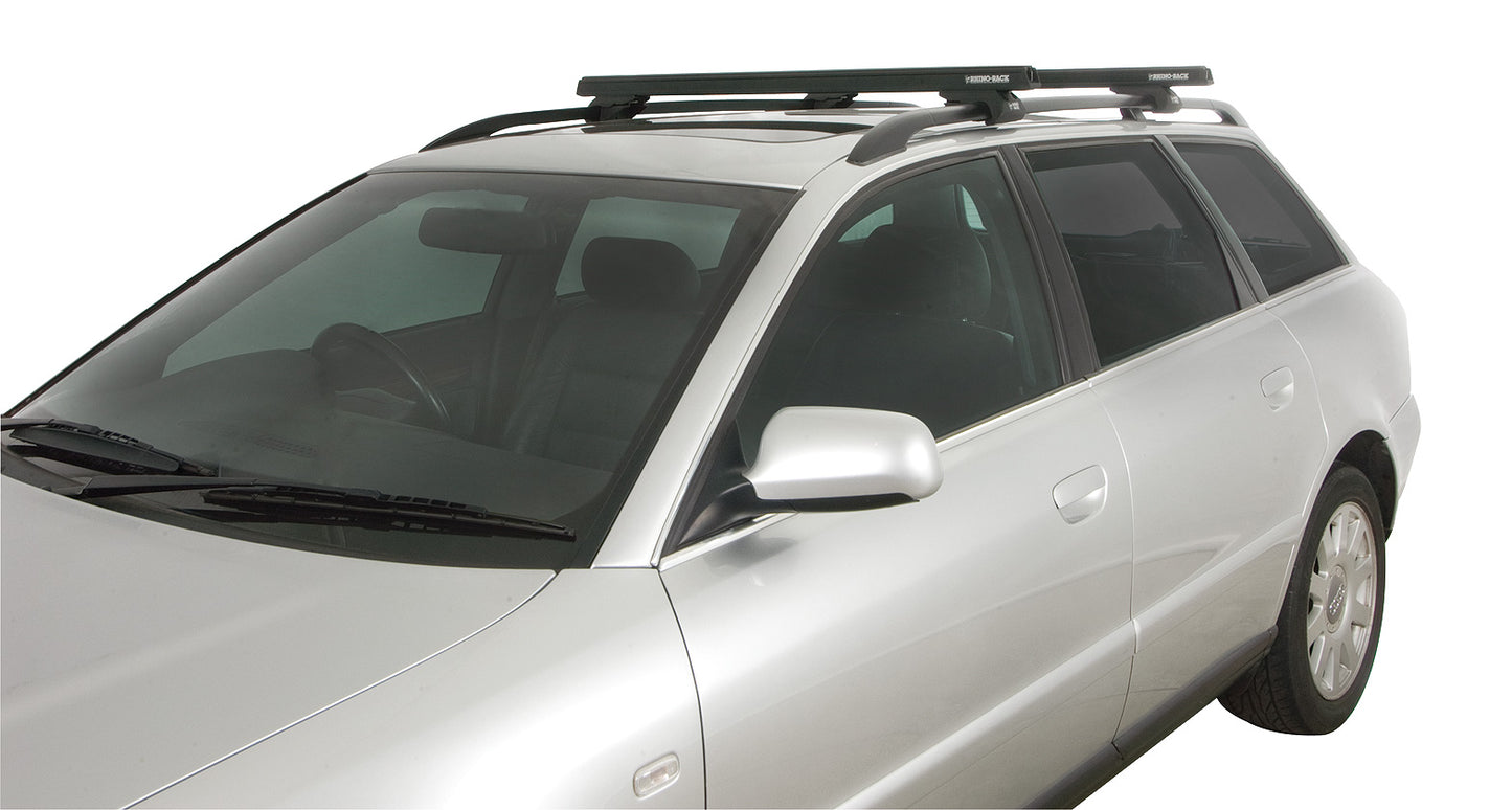 Heavy Duty CXB Black 2 Bar Roof Rack
