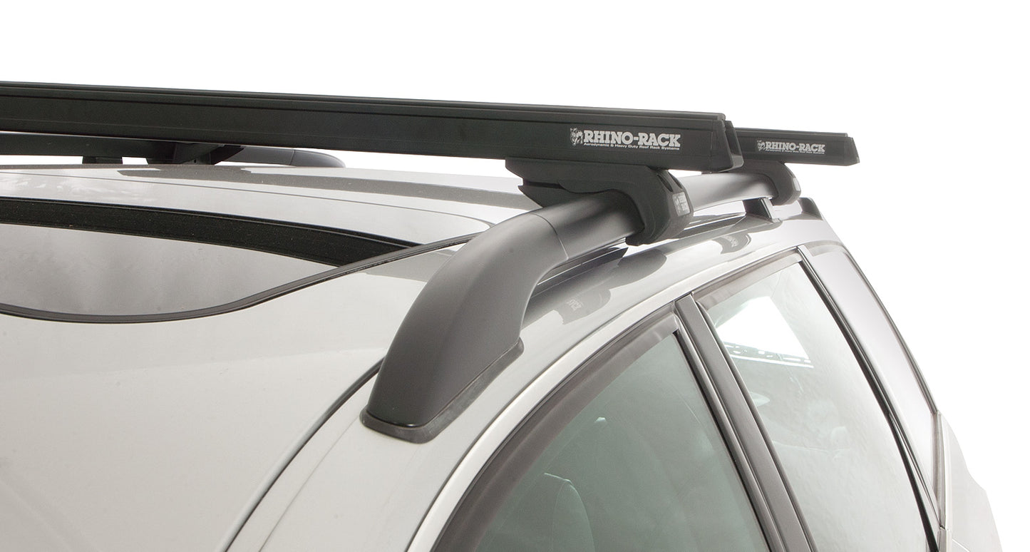 Heavy Duty CXB Black 2 Bar Roof Rack