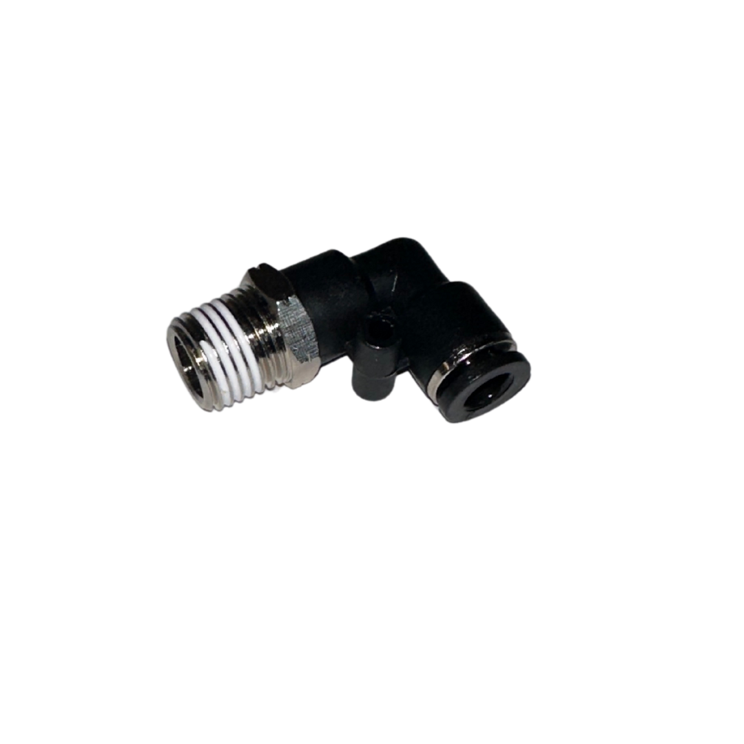Outlet Elbow 7/16 UNF-20 - 6mm Tube Push Fitting