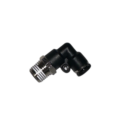 Outlet Elbow 7/16 UNF-20 - 6mm Tube Push Fitting
