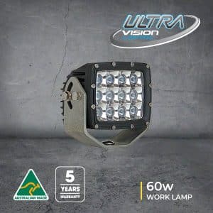 Atom 60 LED Work Lamp – Truracks Western Towbars and Bullbars