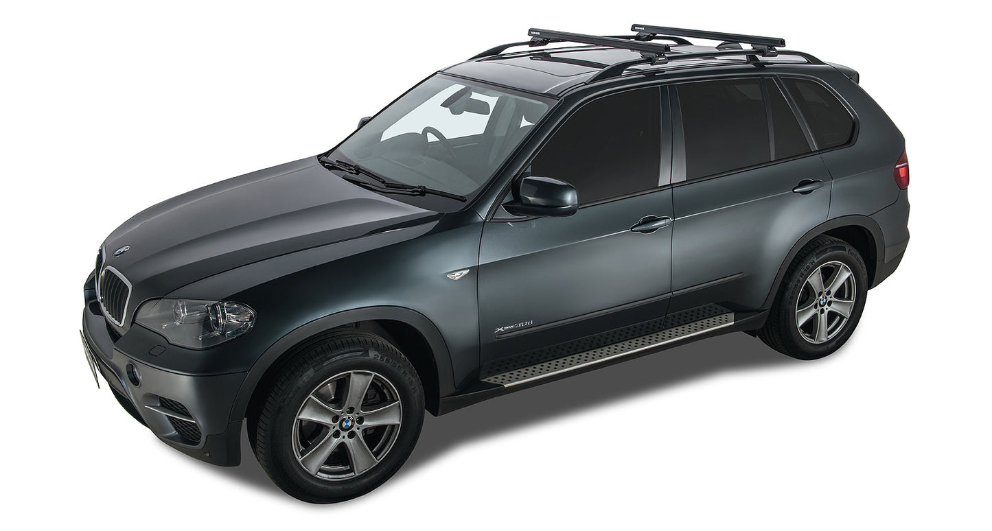 Heavy Duty CXB Black 2 Bar Roof Rack