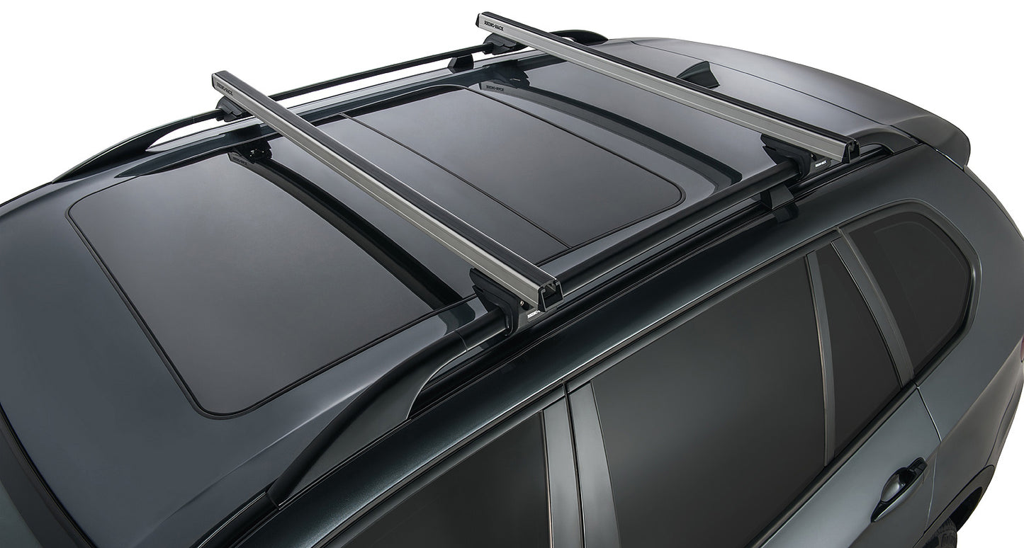 Heavy Duty CXB Silver 2 Bar Roof Rack