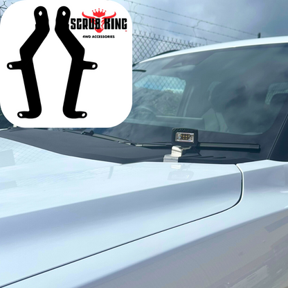 BYD Shark 6 Bonnet Hinge Ditch Light Bracket Pair