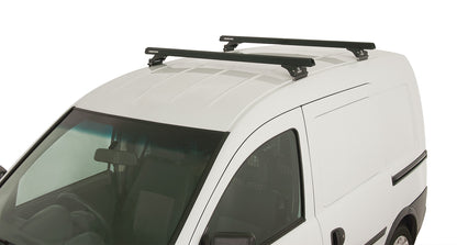 Heavy Duty RLTP Black 2 Bar Roof Rack