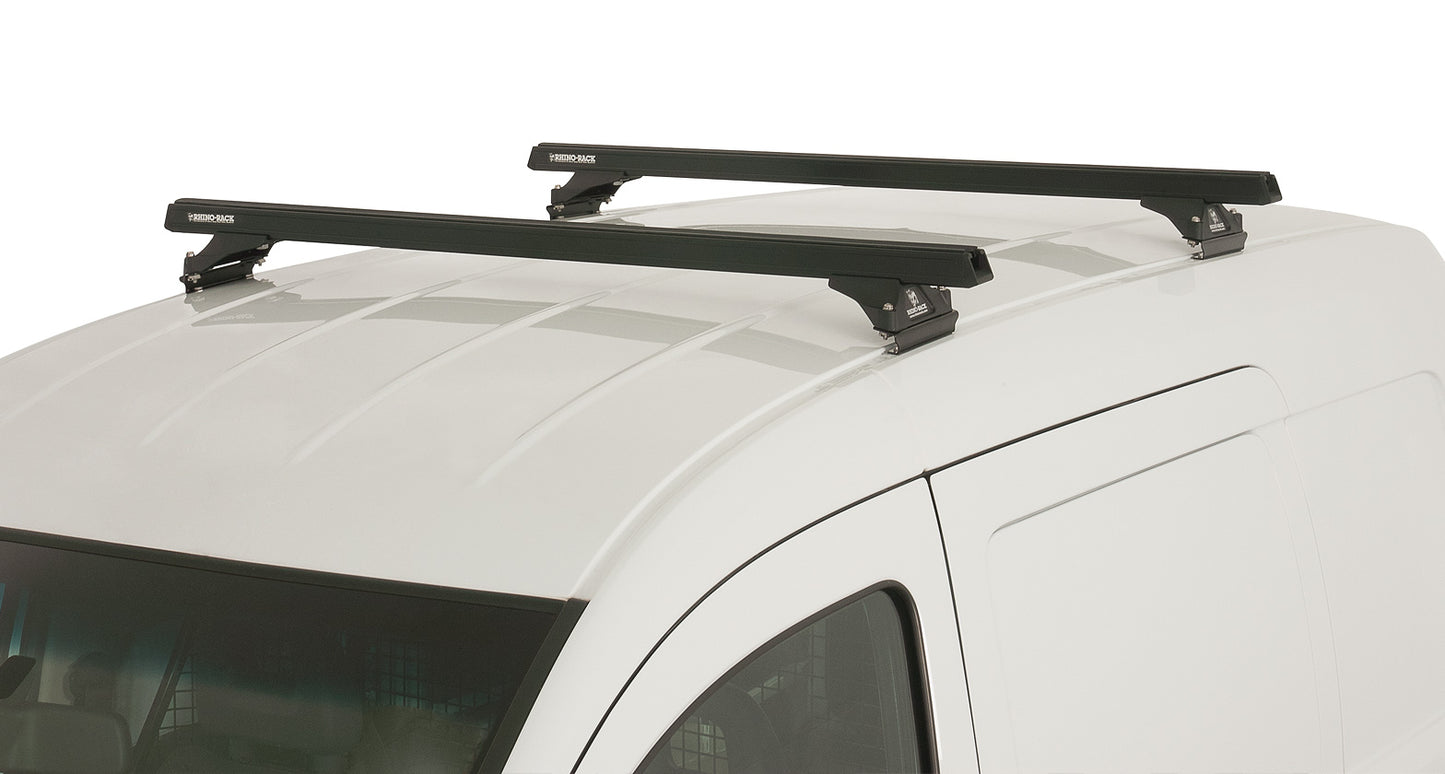 Heavy Duty RLTP Black 2 Bar Roof Rack