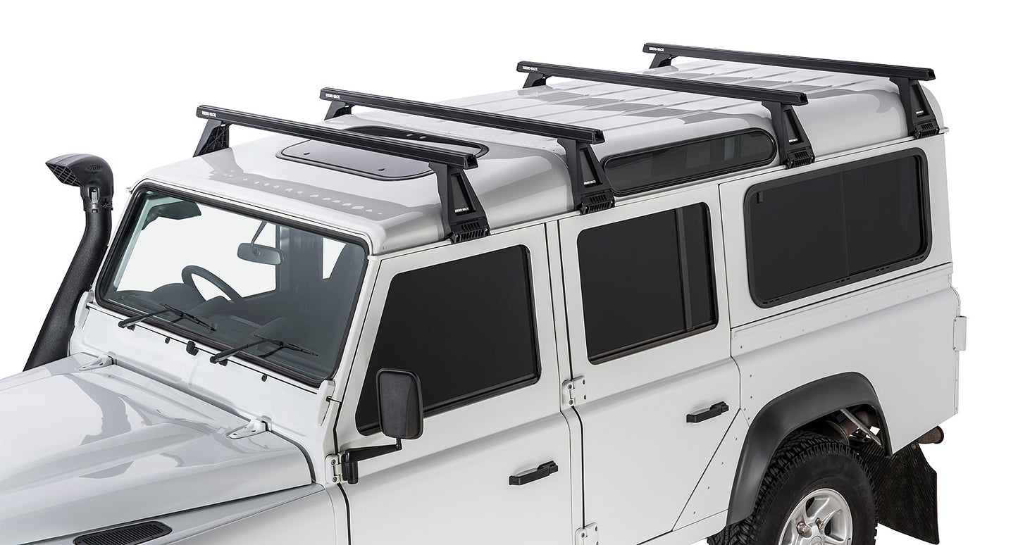 Heavy Duty RL210 Black 4 Bar Roof Rack