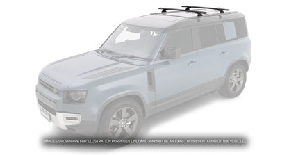 Vortex RCL Black 2 Bar Roof Rack