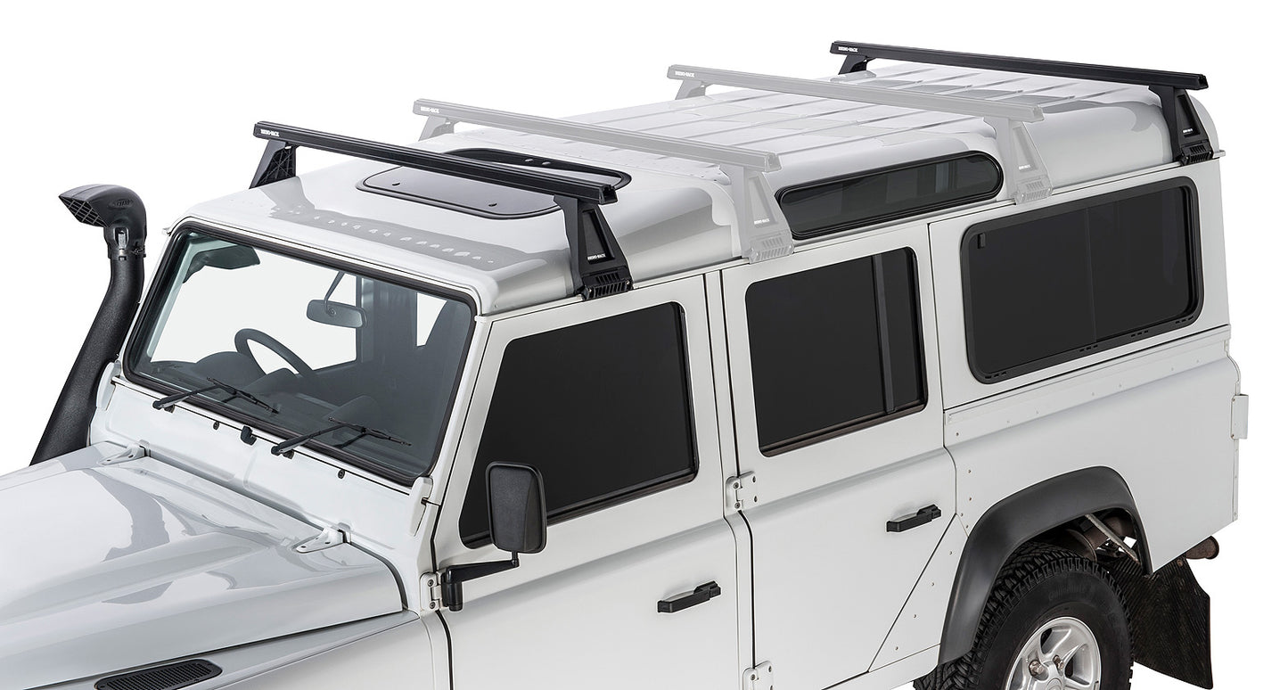 Heavy Duty RL210 Black 2 Bar Roof Rack