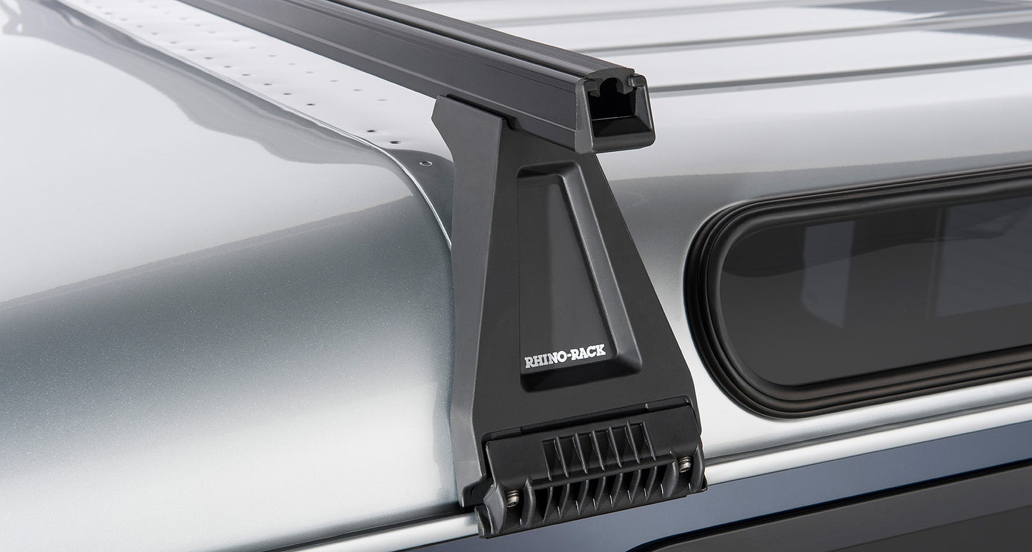 Heavy Duty RL210 Black 2 Bar Roof Rack