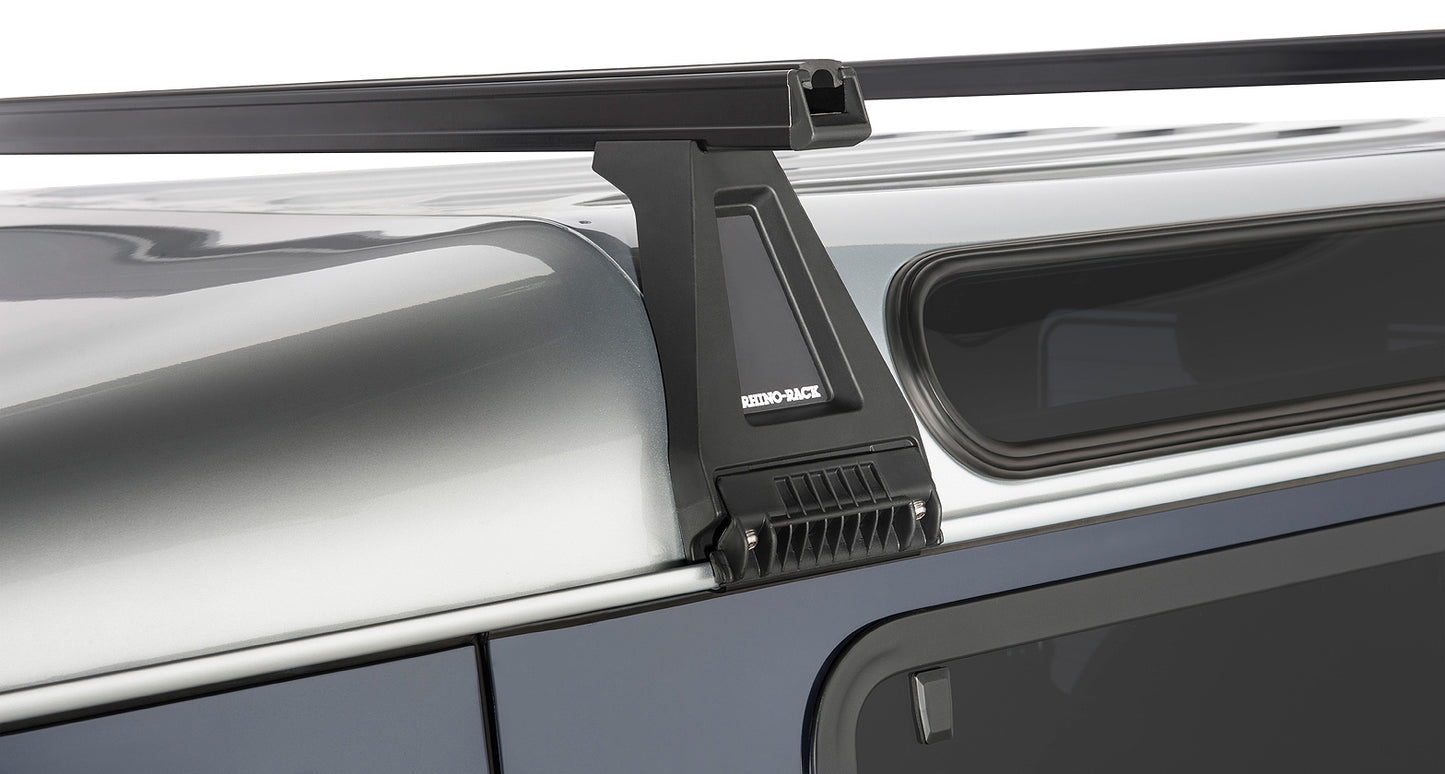 Heavy Duty RL210 Black 2 Bar Roof Rack