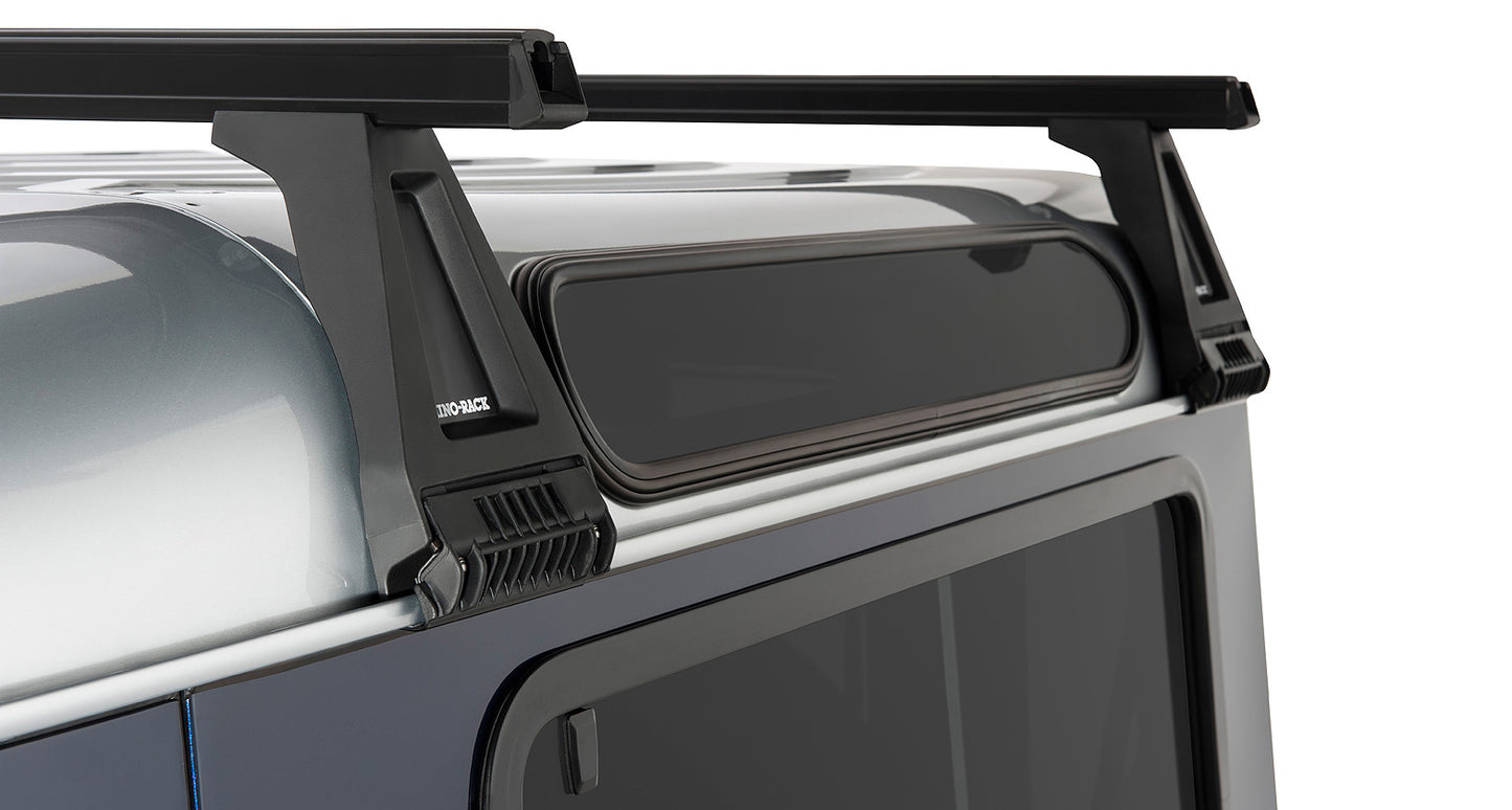 Heavy Duty RL210 Black 2 Bar Roof Rack