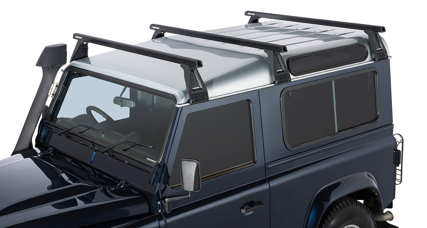 Heavy Duty RL210 Black 3 Bar Roof Rack