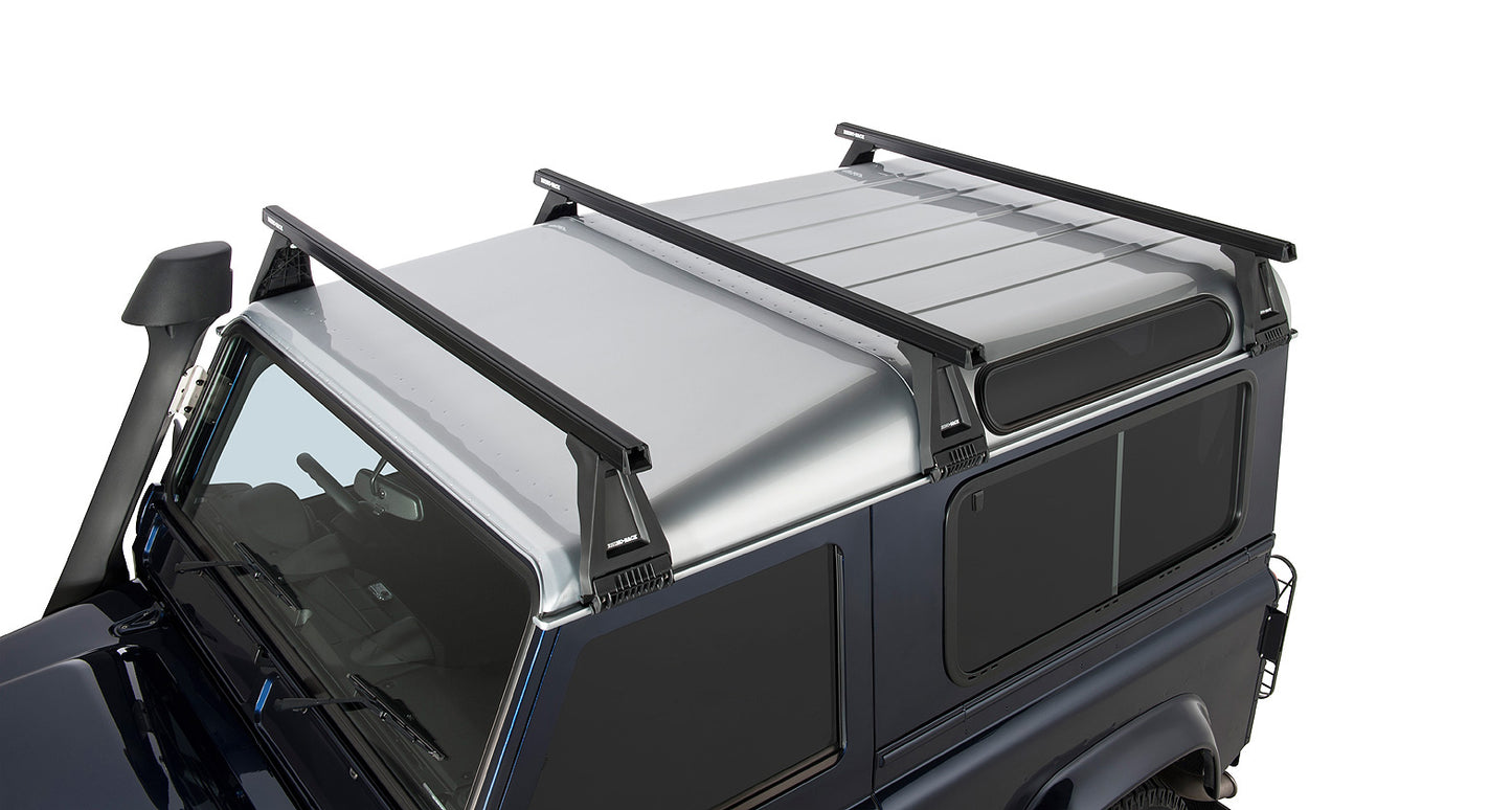 Heavy Duty RL210 Black 3 Bar Roof Rack