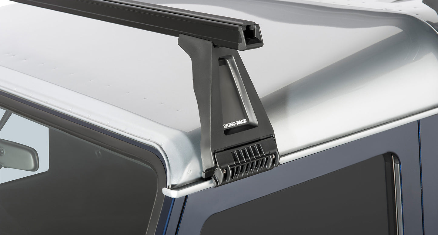 Heavy Duty RL210 Black 3 Bar Roof Rack
