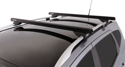 Heavy Duty CXB Black 2 Bar Roof Rack