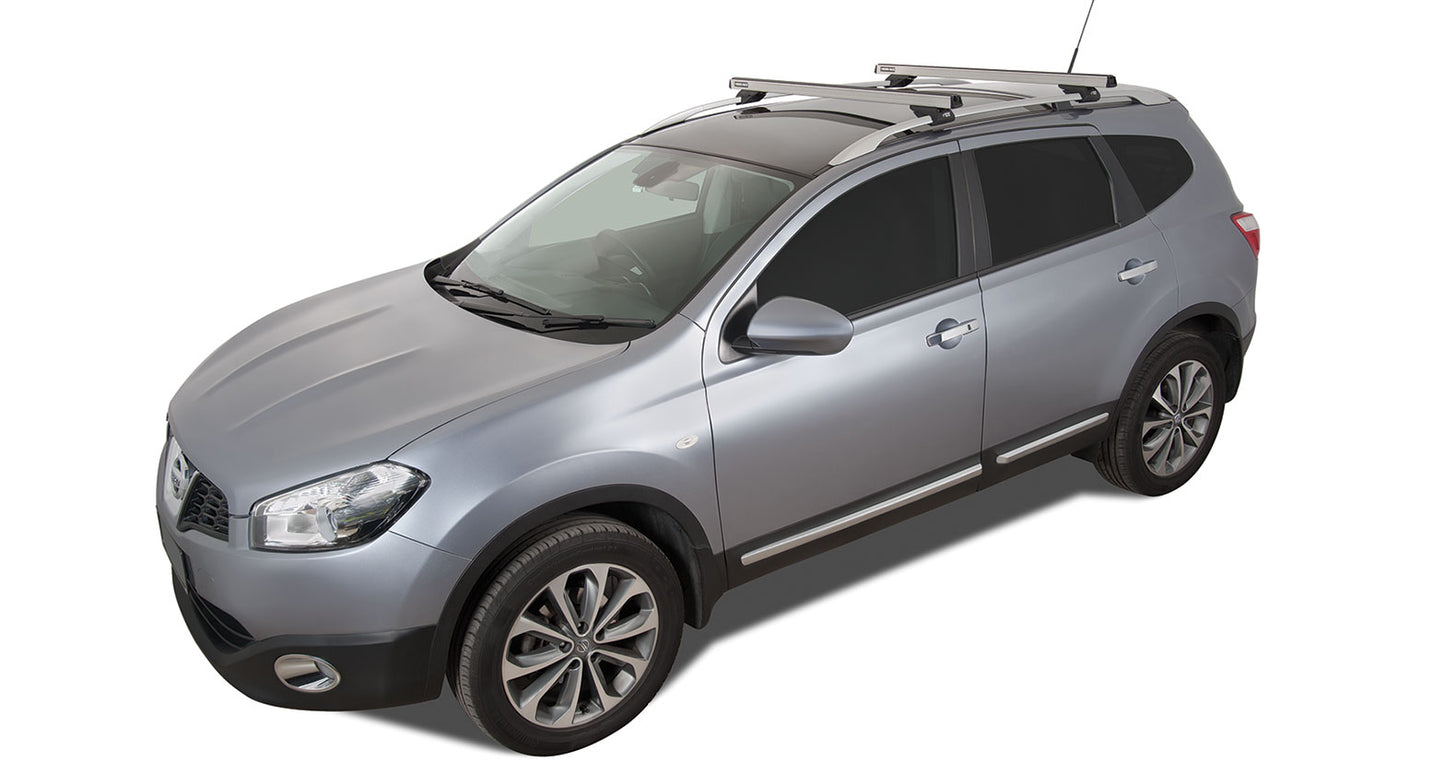 Heavy Duty CXB Silver 2 Bar Roof Rack