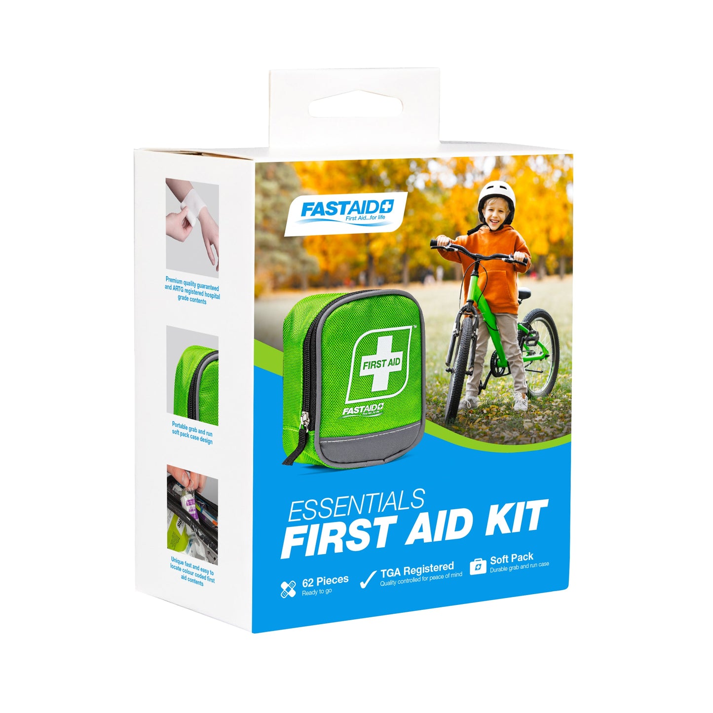 FastAid Essentials™ Soft Pack First Aid Kit