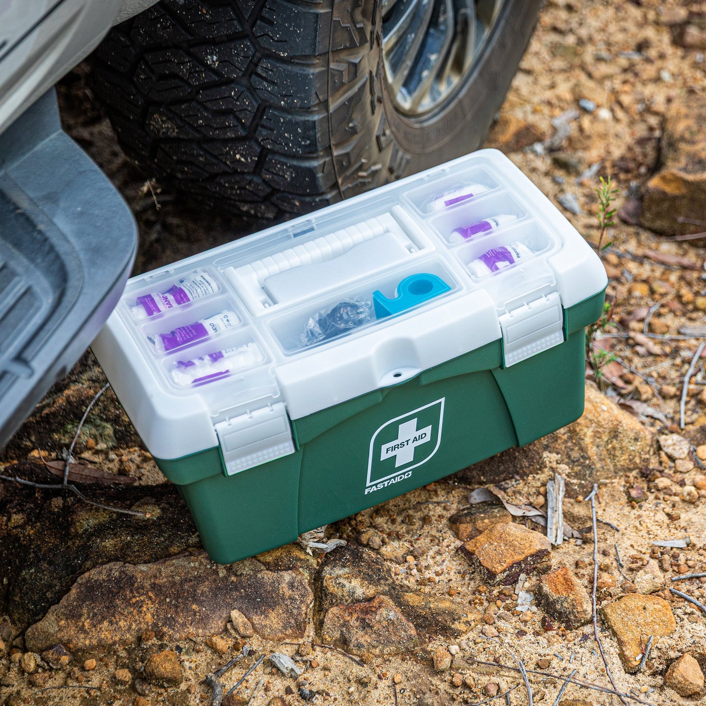 FastAid 4X4 Touring™ Tackle Box First Aid Kit