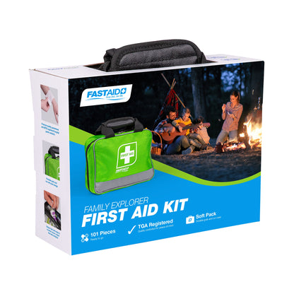 FastAid Family Explorer™ Soft Pack First Aid Kit