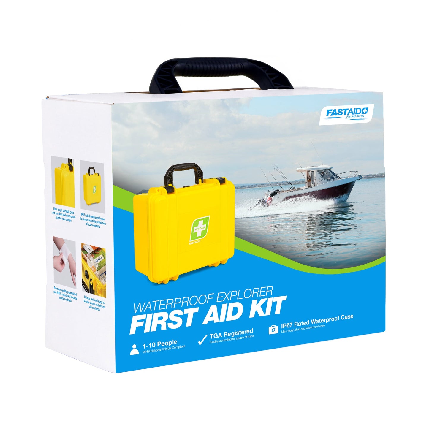 FastAid Waterproof Explorer™ First Aid Kit