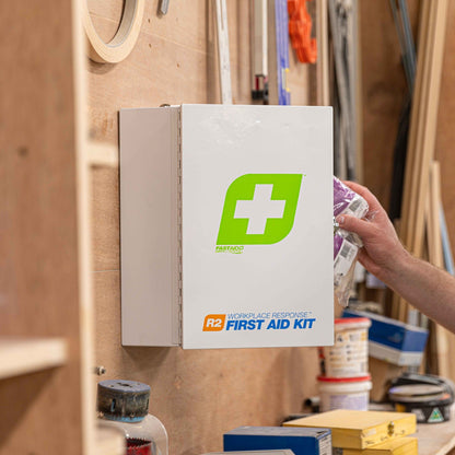 FastAid R2 Workplace Response™ Metal Cabinet First Aid Kit