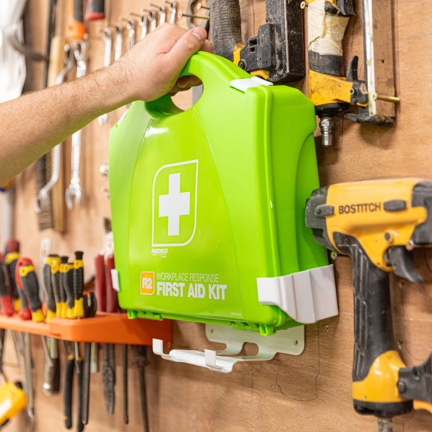 FastAid R2 Workplace Response™ Plastic Portable First Aid Kit