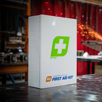 FastAid R2 Constructa Max™ Metal Cabinet First Aid Kit