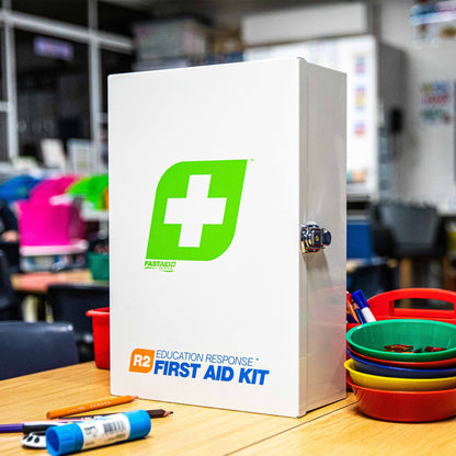 FastAid R2 Education Response™ Metal Cabinet First Aid Kit