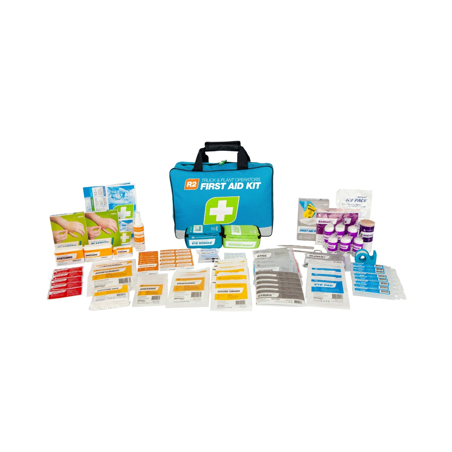 FastAid R2 Truck & Plant Operators™ Soft Pack First Aid Kit