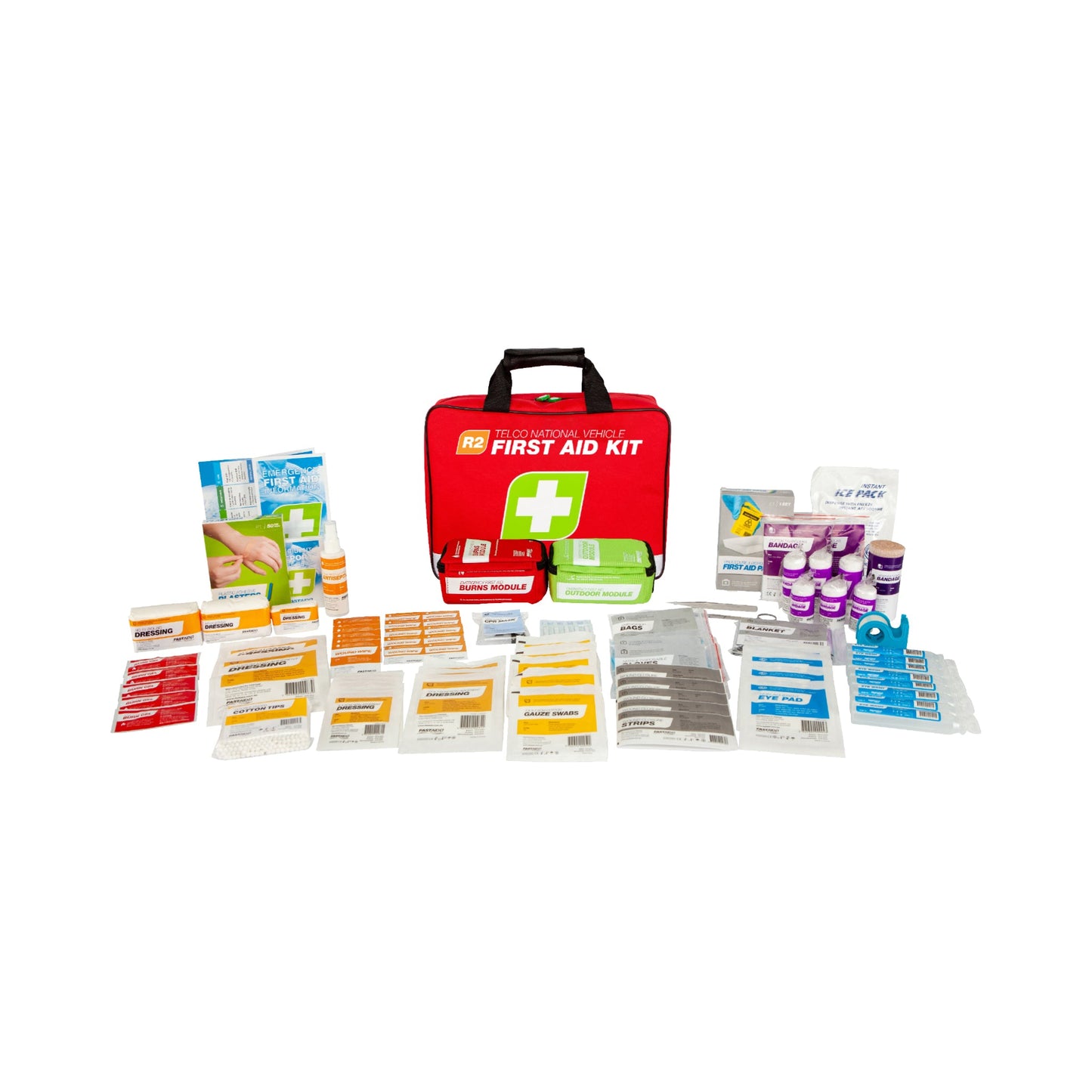 FastAid R2 Telco National Vehicle™ Soft Pack First Aid Kit