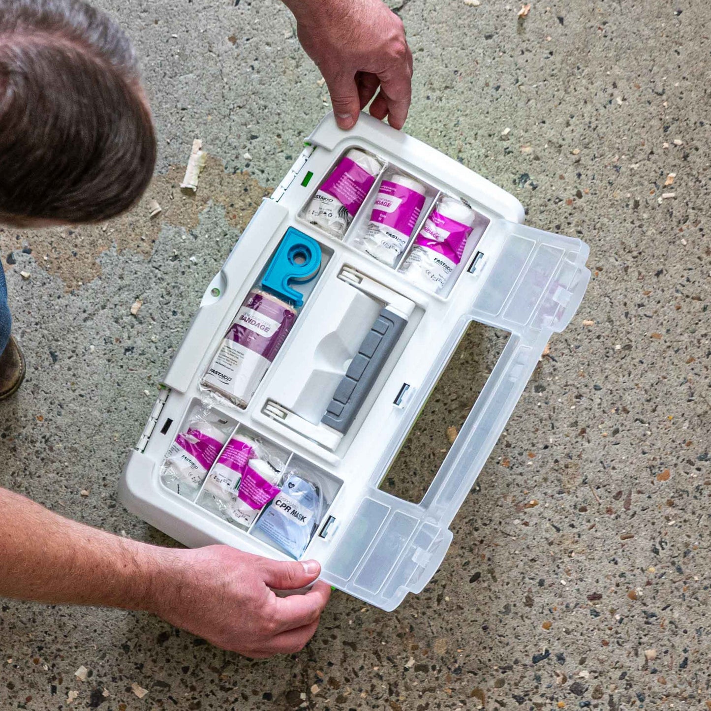 FastAid R2 Response Plus™ Tackle Box First Aid Kit