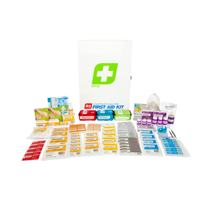 FastAid R3 Constructa Max Pro™ Metal Cabinet First Aid Kit