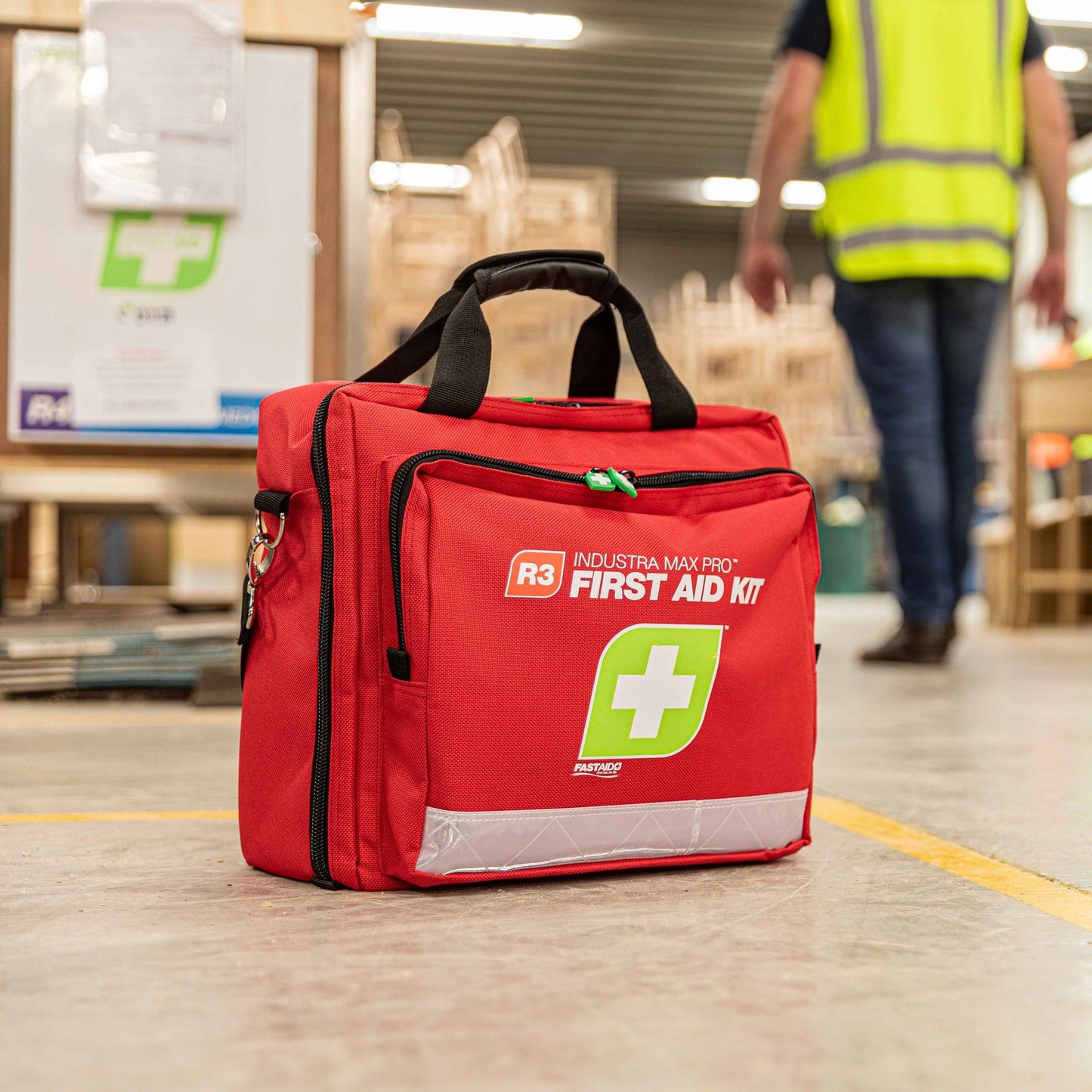 FastAid R3 Industra Max Pro™ Soft Pack First Aid Kit