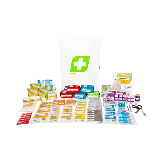 FastAid R4 Industra Medic™ Metal Cabinet First Aid Kit