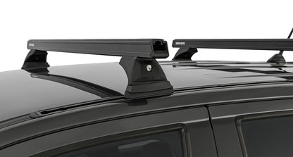 Heavy Duty RCH Black 2 Bar Roof Rack