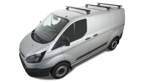 Heavy Duty RLTP Black 3 Bar Roof Rack