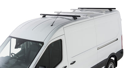 Heavy Duty RLTP Black 2 Bar Roof Rack