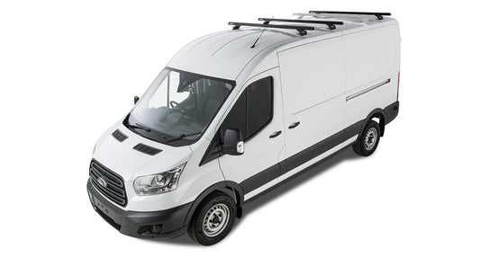 Heavy Duty RLTP Black 3 Bar Roof Rack