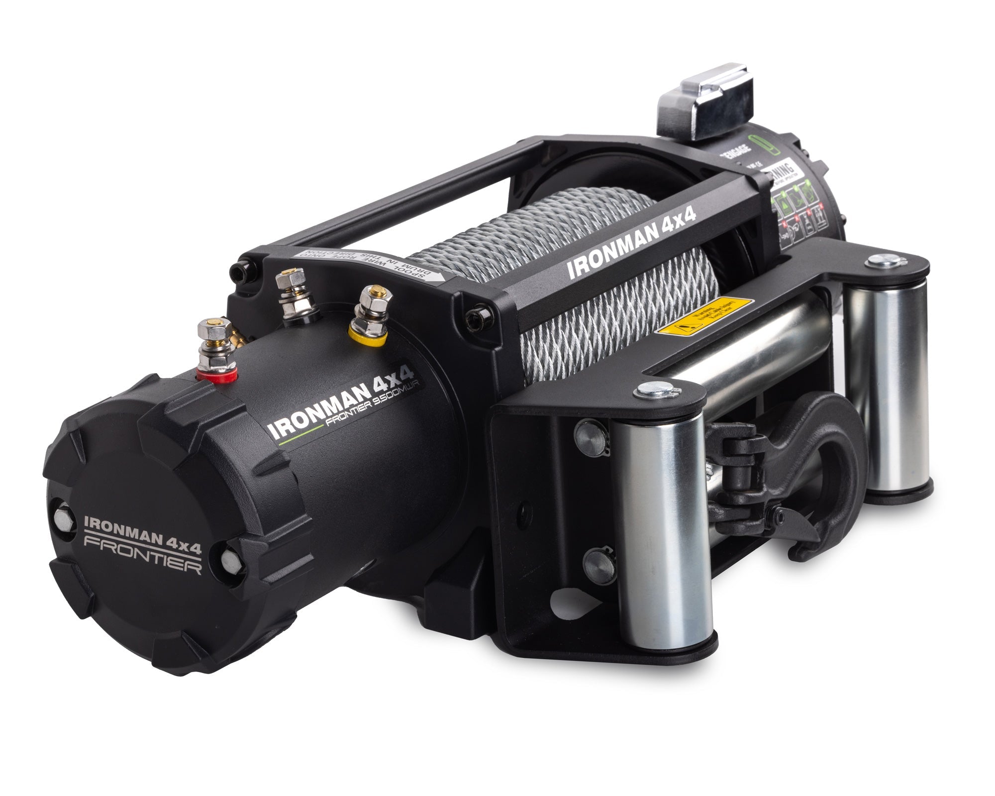 Frontier 9,500lb Wire Winch – Truracks Western Towbars and Bullbars