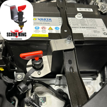 2019-2024 GWM Cannon 12V Winch/Battery Isolator Switch & Mount