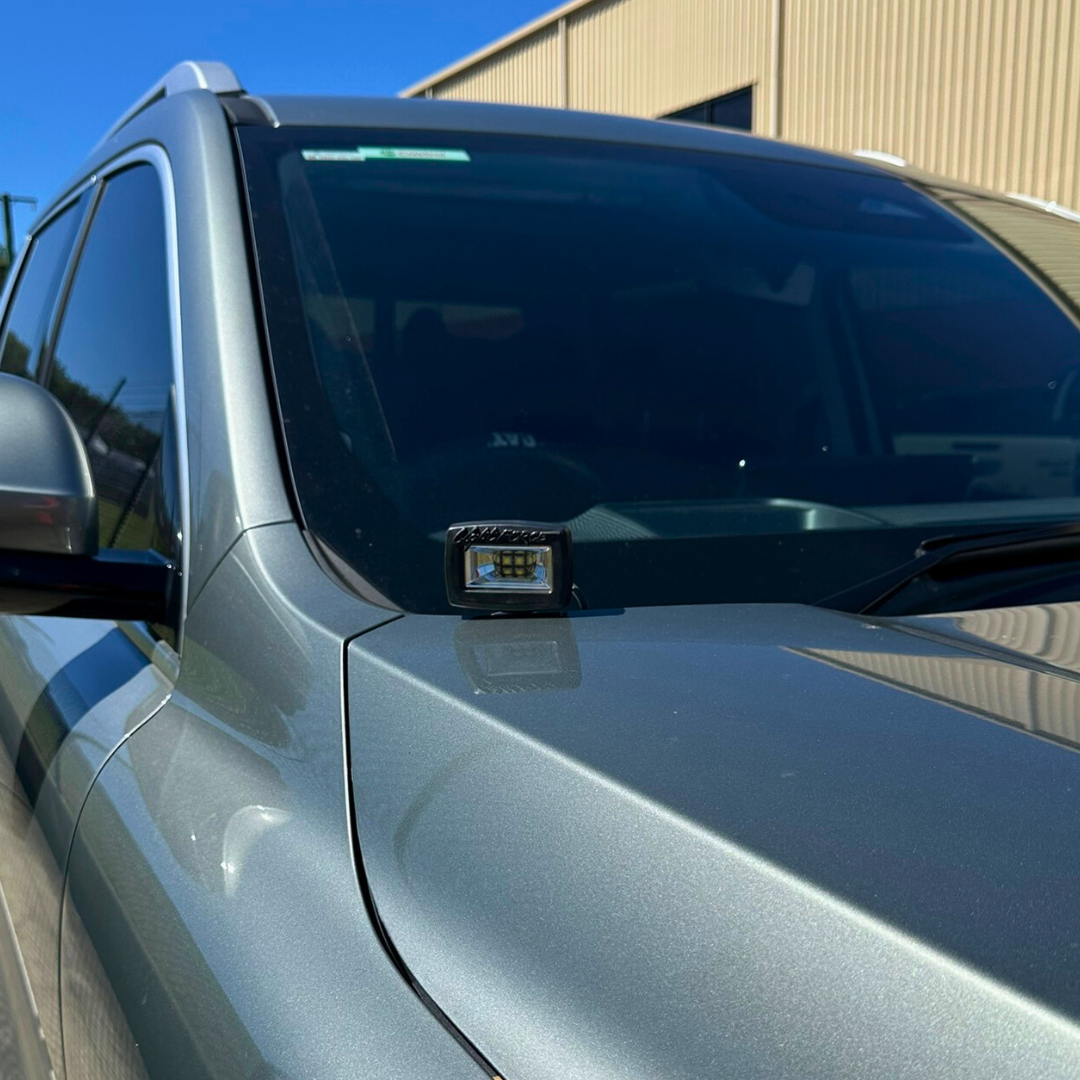 2024-2025 GWM Cannon Alpha Bonnet Hinge Ditch Light Bracket Pair