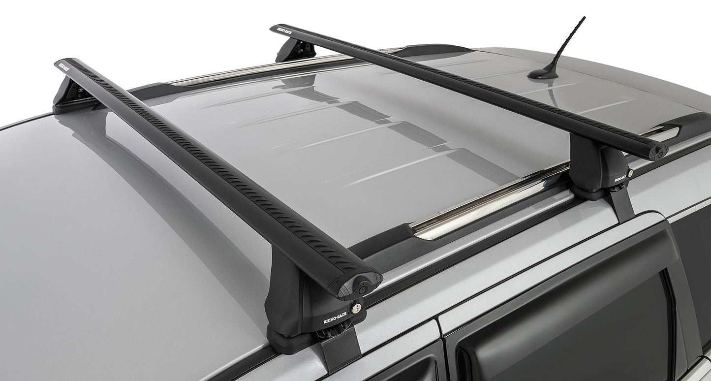 Vortex 2500 Black 2 Bar Roof Rack