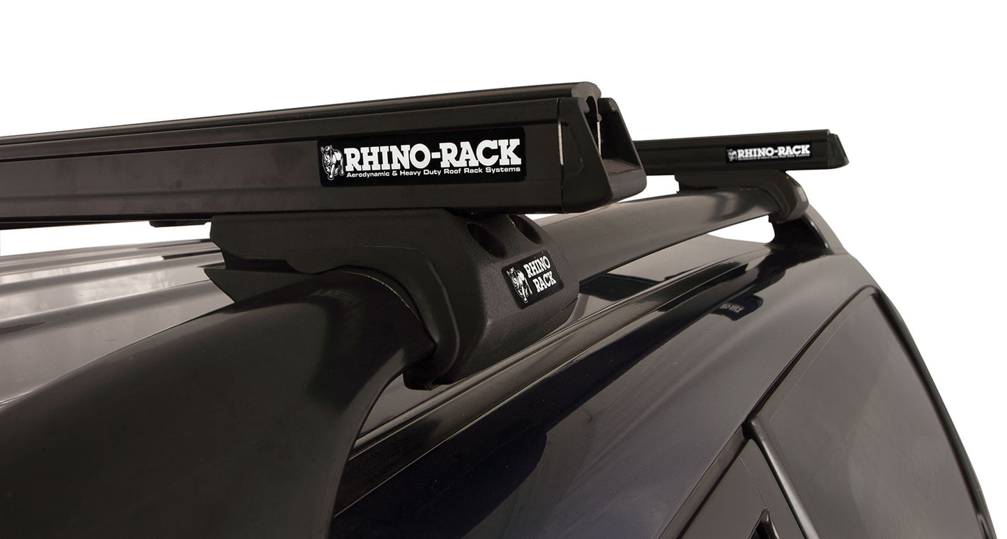 Heavy Duty CXB Black 2 Bar Roof Rack