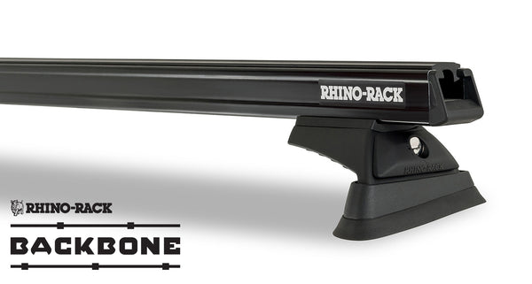 Building Backbone Rack Heavy Duty RCL Black 3 Bar Rhino-Rack Backbone Roof Rack – Truracks ...
