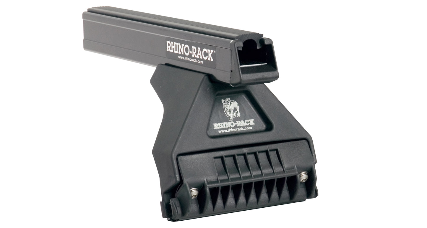 Heavy Duty RL110 Black 2 Bar Roof Rack