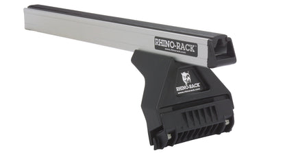 Heavy Duty RL110 Silver 4 Bar Roof Rack