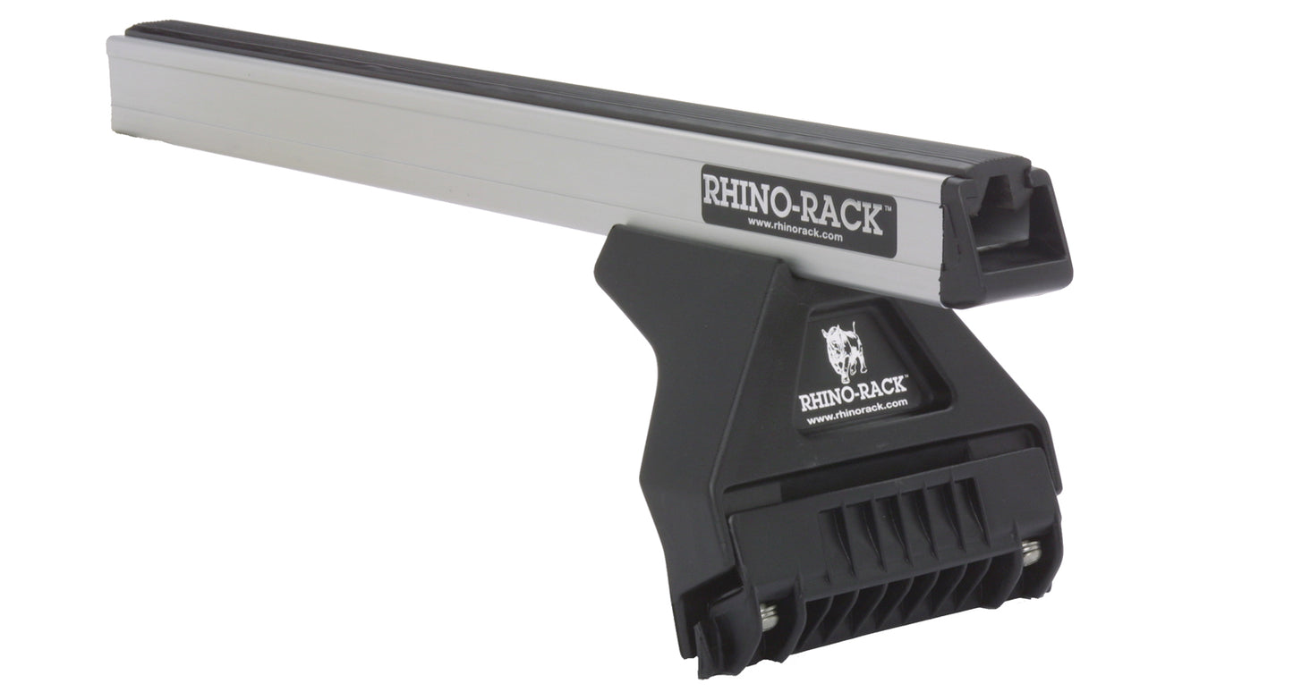 Heavy Duty RL110 Silver 2 Bar Roof Rack