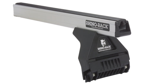 Heavy Duty RL110 Silver 2 Bar Roof Rack
